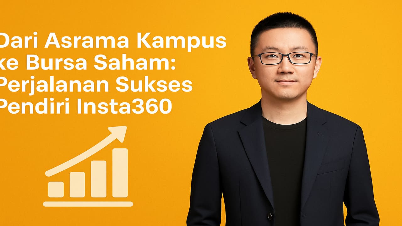 Cerita Sukses Pendiri Insta360 yang Kini jadi Orang Terkaya Usai IPO di Bursa Saham