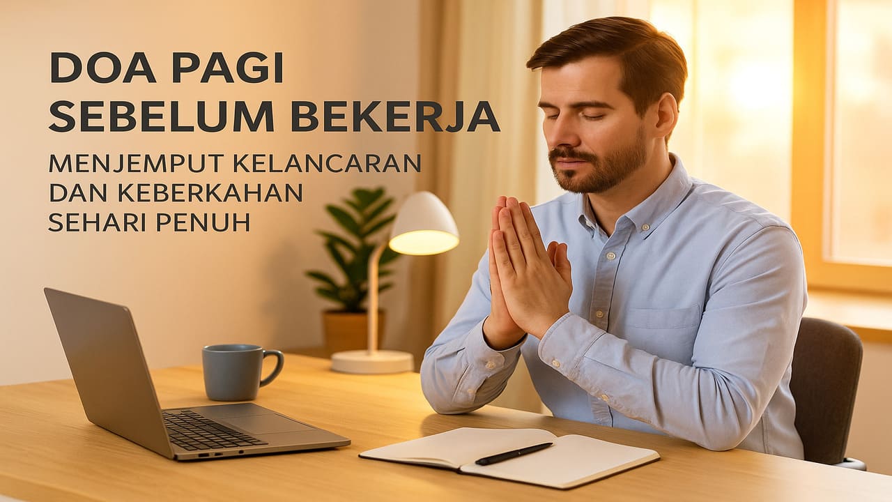 Doa Pagi Sebelum Bekerja Menjemput Kelancaran dan Keberkahan Sehari Penuh